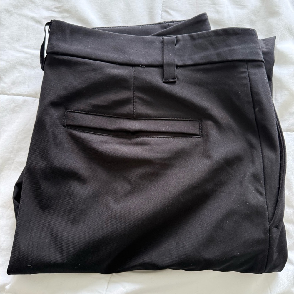 lululemon athletica Commission Regular 34x32 Black Chinos